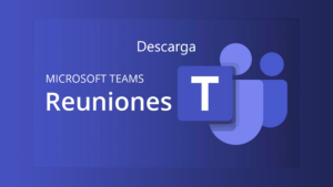 Descargar reuniones de teams