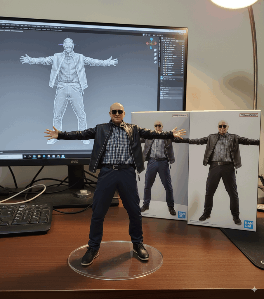 Figura 3d con nano banana